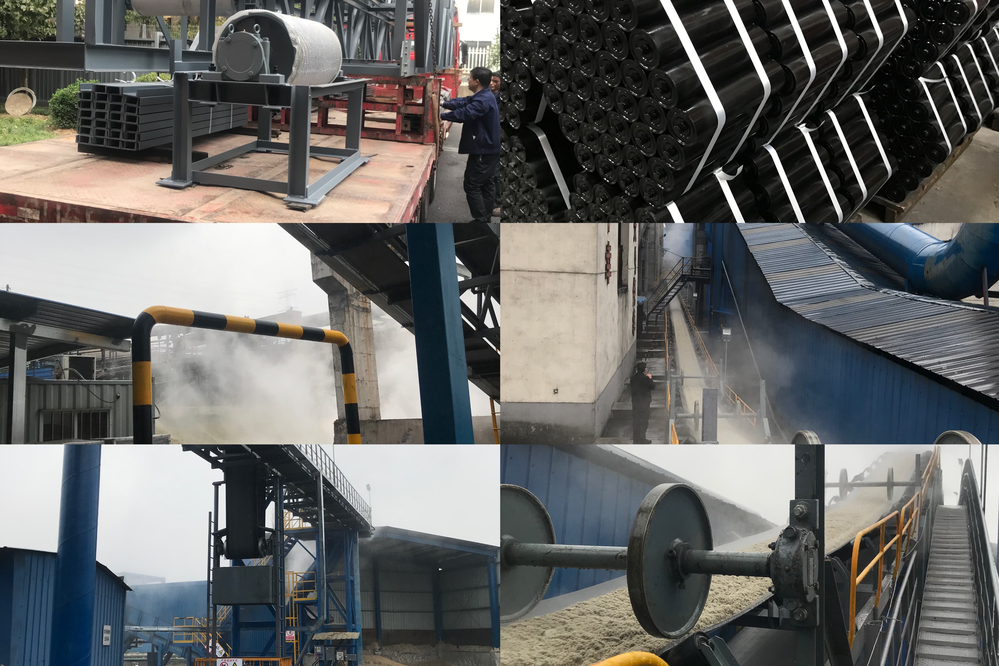 Siv conveyor ntau lawm, installation, commissioning