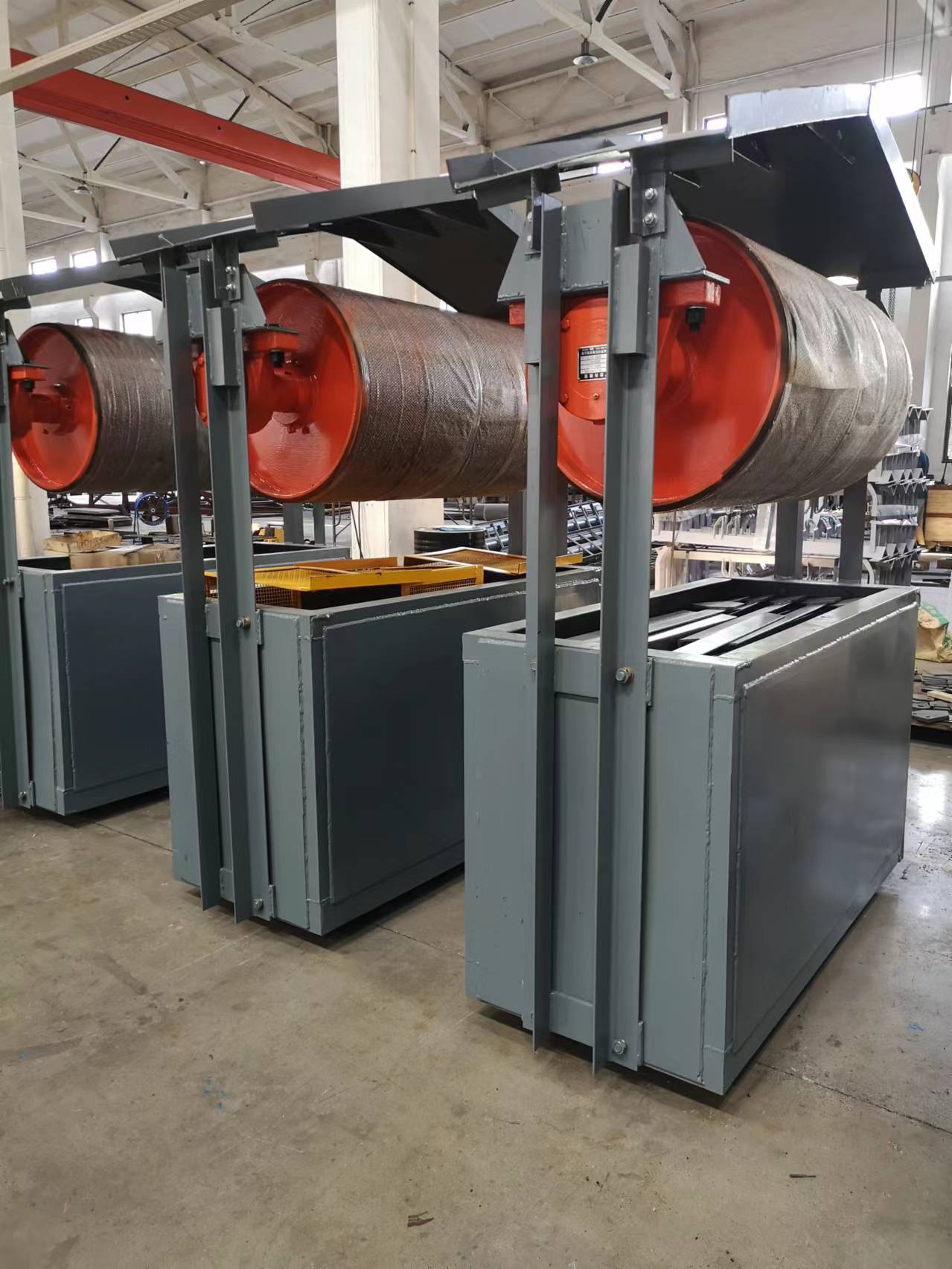 Siv conveyor ntsug hnyav tensioning ntaus ntawv