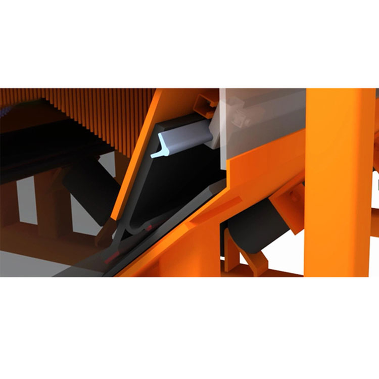 Ob chav Sealed Conveyor Hloov Chute